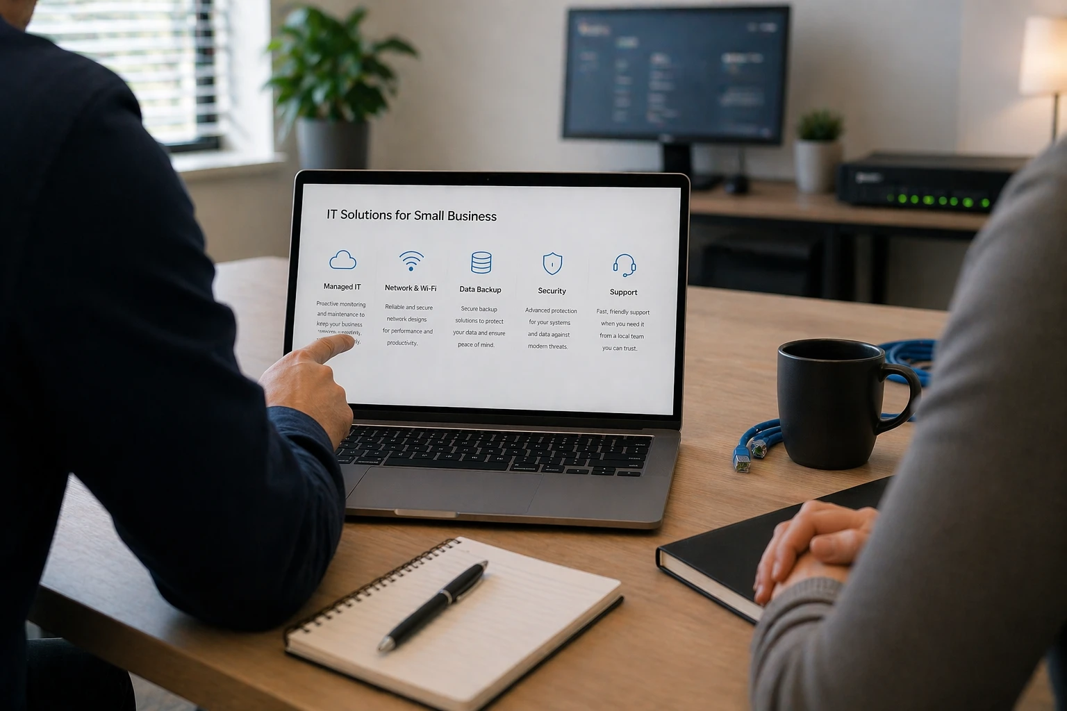 IT services overview for small businesses in Orange County
